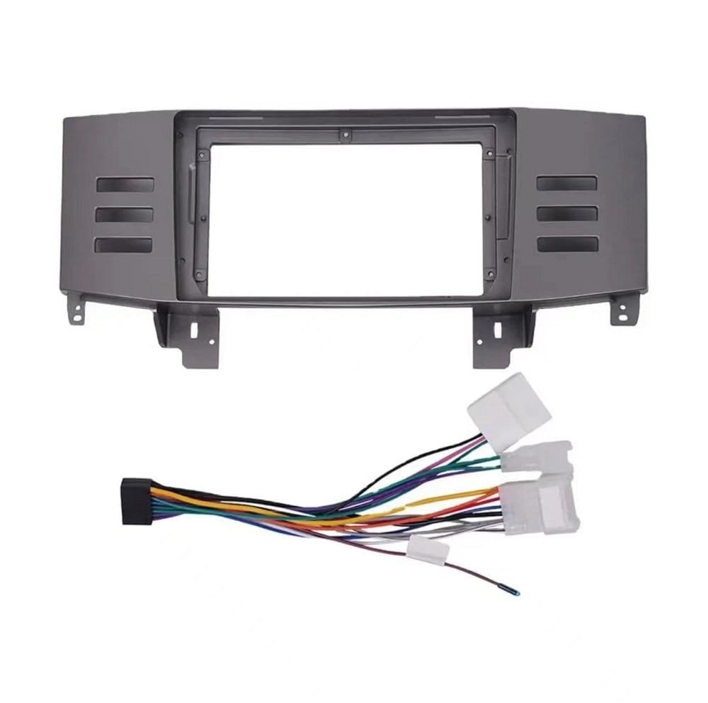 9 inch Compatible for Toyota Mark X 2004-2009, Reiz 2005-2010 (Grey Color) Radio Stereo Dash Installation Mount Kit (FT-013) - Image 2