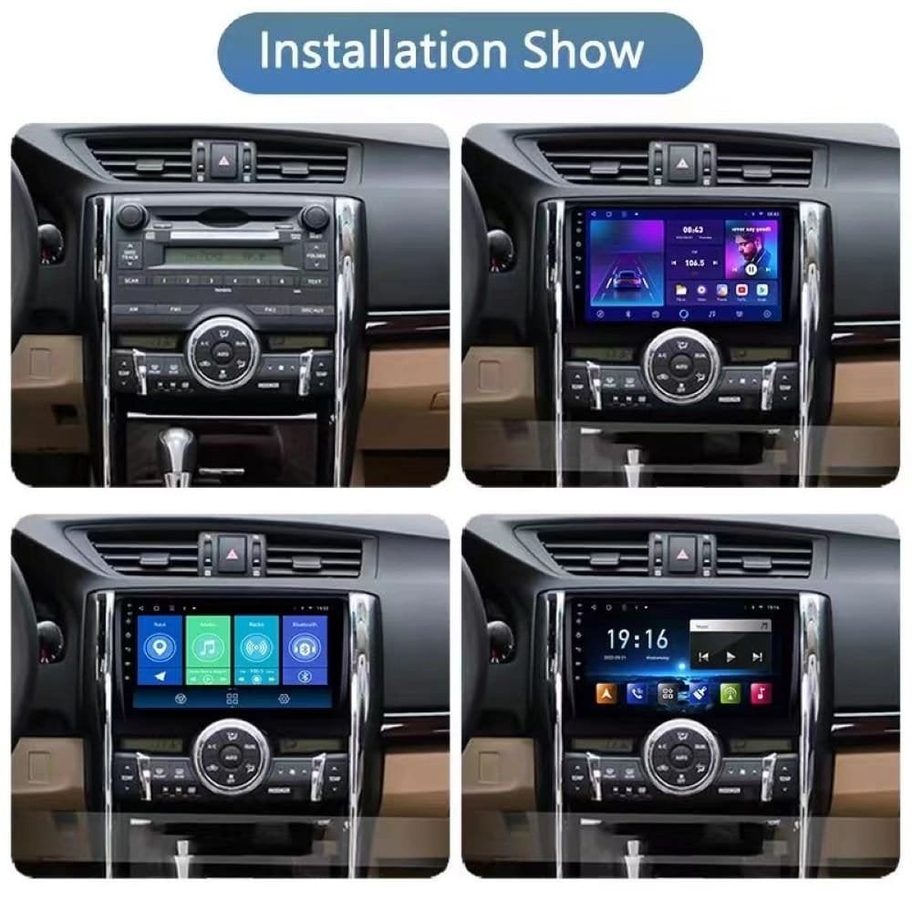 Car Frame Fascia Adapter For Toyota GRX130 Mark X Reiz 2010-2020 Android Radio Dash Fitting Panel Kit (FT-014) - Image 4