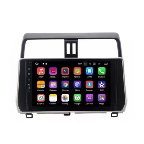 Car Frame Fascia Adapter Canbus Box Decoder Android Radio Dash Fitting Panel Kit For Toyota Land Cruiser Prado 150 120 (FT-018)