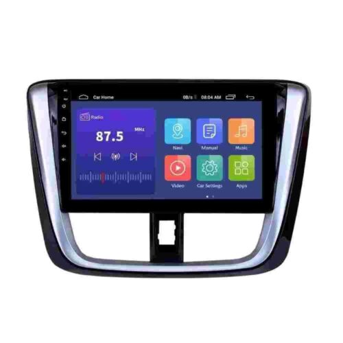 Car Frame Fascia Adapter Android Radio Dash Fitting Panel Kit For Toyota Vios Yaris L (FT-027)