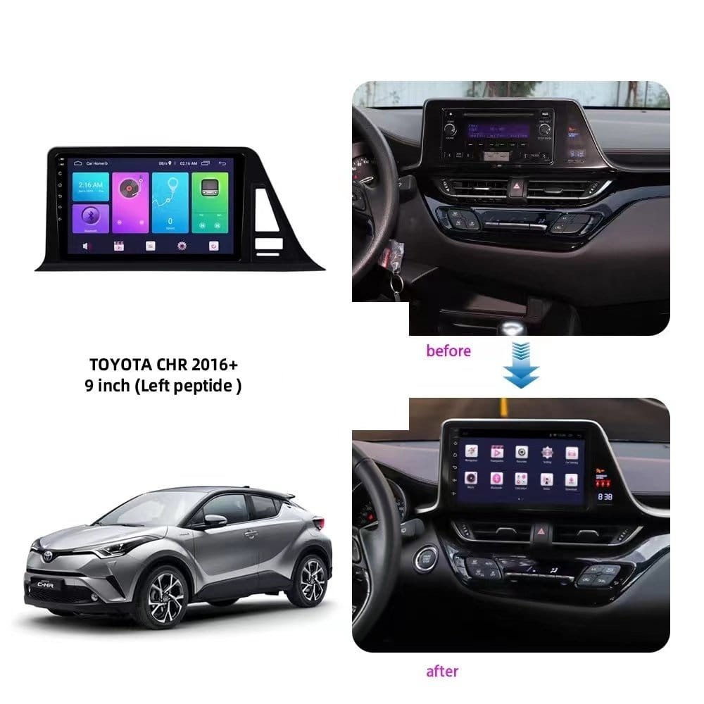 Car Frame Fascia Adapter Canbus Box Decoder For Toyota CHR 2016 Stereo Android Radio Dash Fitting Panel Kit (FT-029) - Image 3