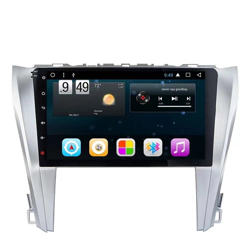 Car Frame Fascia Adapter For Toyota Camry V50 2015-2017 Android Radio Dash Fitting Panel Kit (FT-003004082)