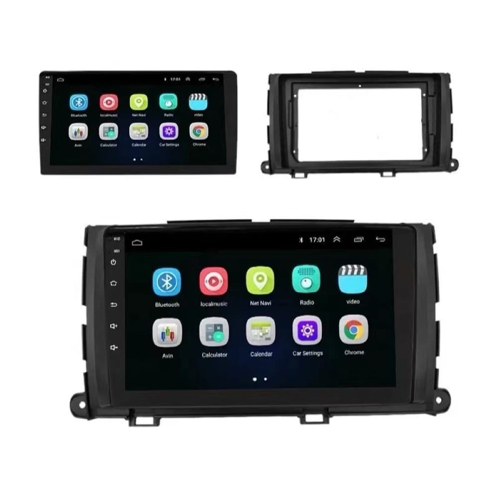 Car Frame Adapter For Toyota Sienna 2010-2014 Android Radio Audio Dash Fitting Panel Kit (FT-030)