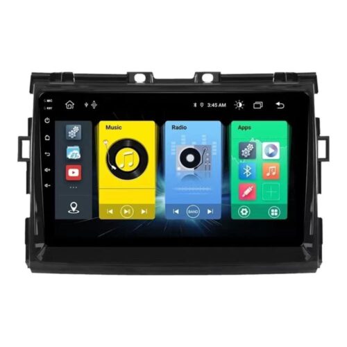 Car Frame Fascia Adapter Canbus Box Decoder Android Radio Audio Dash Fitting Panel Kit For Toyota Previa Estima Tarago (FT-035)