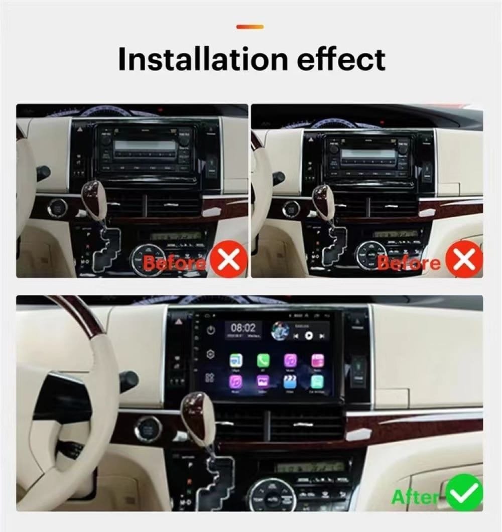 Car Frame Fascia Adapter Canbus Box Decoder Android Radio Audio Dash Fitting Panel Kit For Toyota Previa Estima Tarago (FT-035) - Image 3