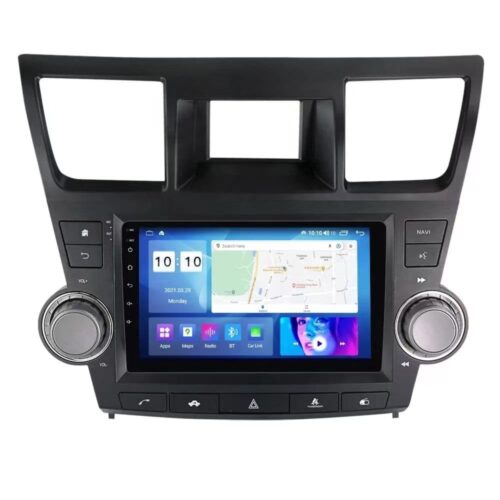 Car Frame Fascia Adapter Android Radio Audio Dash Fitting Panel Kit For Toyota Highlander /KLUGER (FT-036060125)