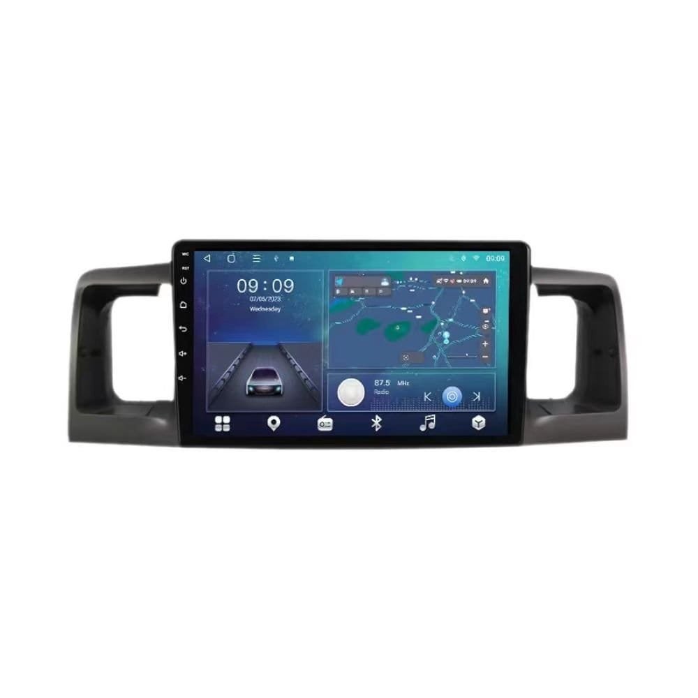 Car Frame Fascia Adapter For Toyota Corolla Altis EX E120 E130 BYD F3 Android Radio Dash Fitting Panel Kit (FT-043214)