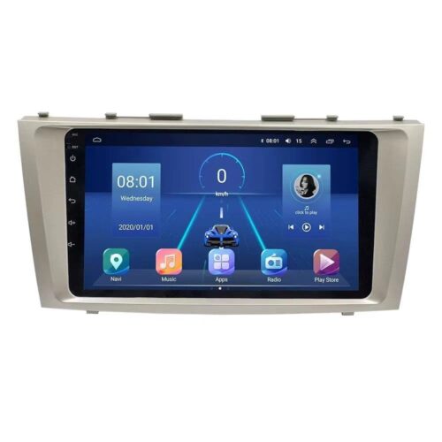 Car Frame Fascia Adapter For Toyota Camry 7 XV 40 50 Daihatsu Altis Solara Android Radio Dash Fitting Panel Kit(FT-055)