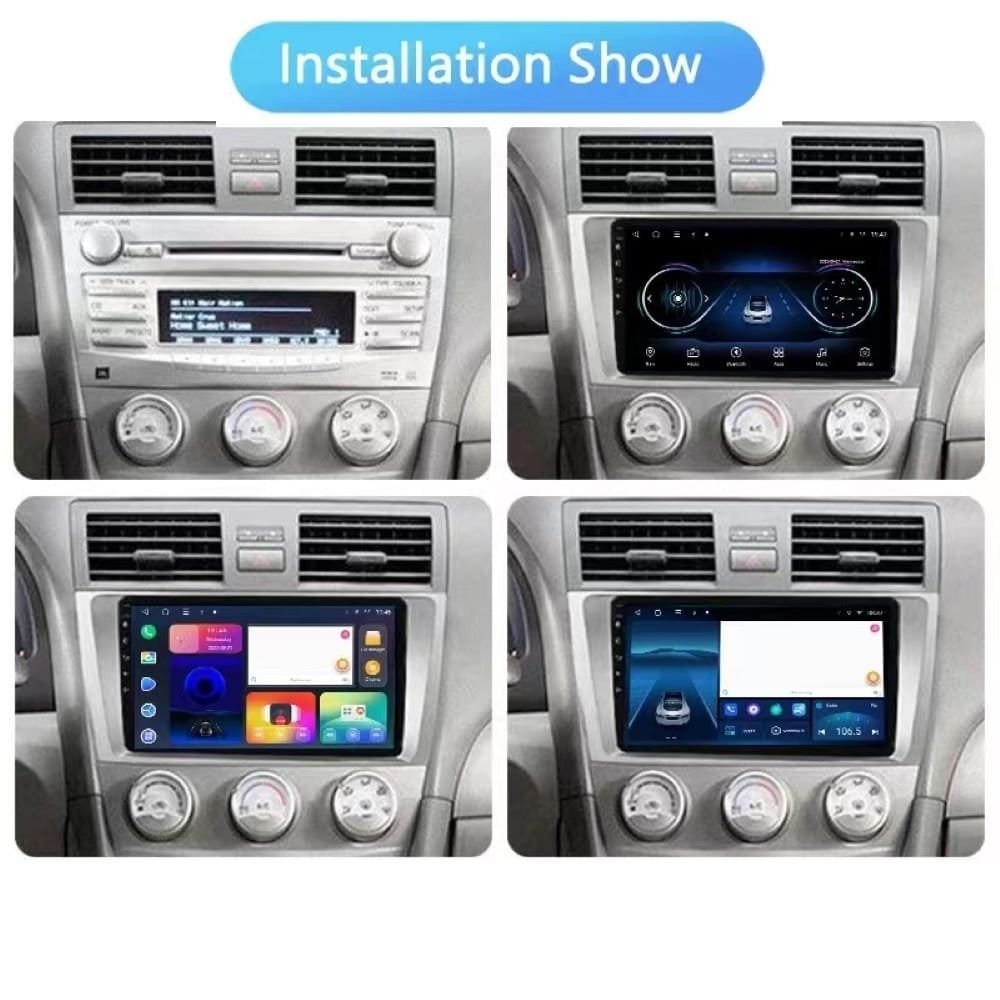 Car Frame Fascia Adapter For Toyota Camry 7 XV 40 50 Daihatsu Altis Solara Android Radio Dash Fitting Panel Kit(FT-055) - Image 3