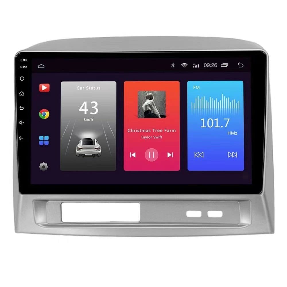 Car Frame Fascia Adapter Android Radio Dash Fitting Panel Kit For Toyota Vios(FT-057)