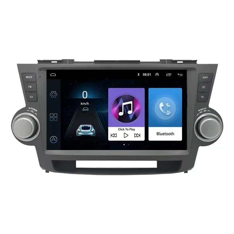 Car Frame Fascia Adapter Android Radio Audio Dash Fitting Panel Kit For Toyota Highlander /KLUGER (FT-036060125) - Image 5