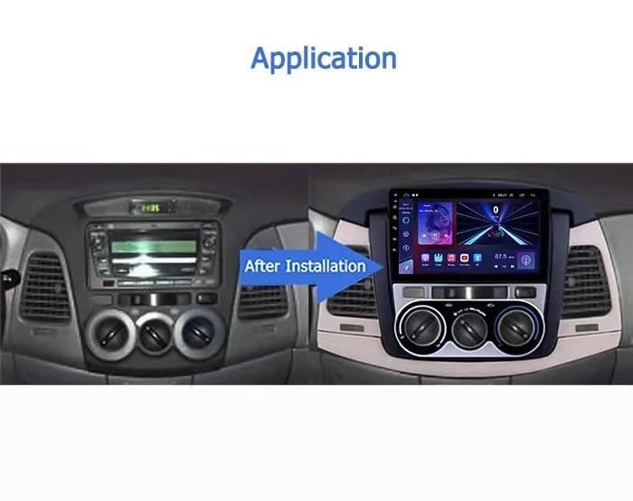 Car Frame Fascia For Toyota Innova Avanza 2007-2011 Android Stereo Radio Dashboard Kit Face Plate (FT-068069) - Image 5