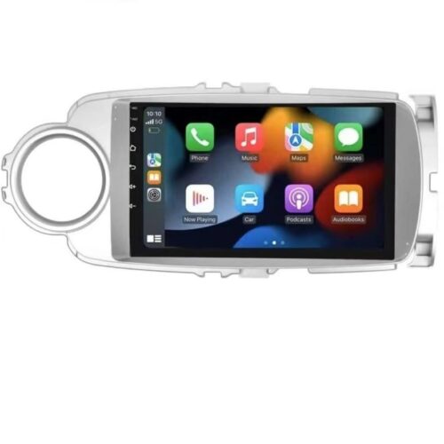 Car Frame Fascia Adapter For Toyota Yaris Vios 2012-2017 Android Radio Dash Fitting Panel Kit (FT-079)